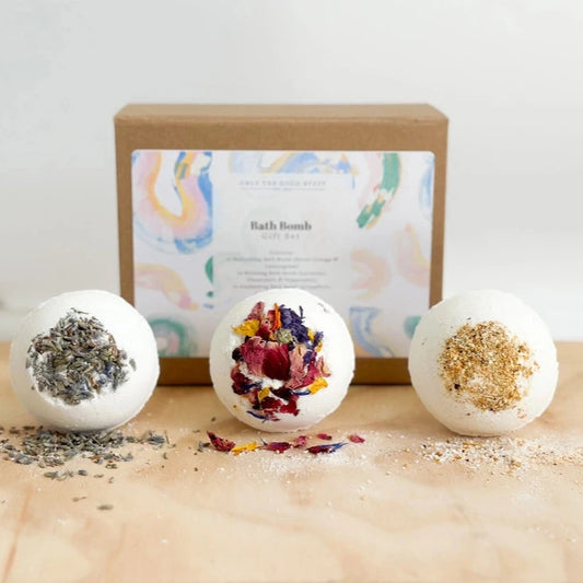 Only the Good Stuff Bath Bombs Gift Set