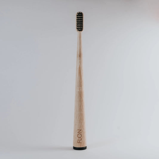 FLON Adult Bamboo Toothbrush