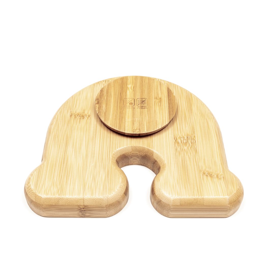 Wild & Stone Bamboo Baby Plate - Rainbow Weaning Suction Plate